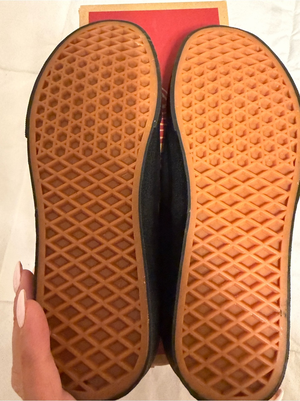 Vans Black Canvas Authentic Low-Top Sneakers - Picture 3 of 3